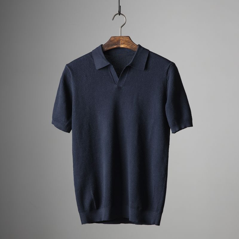 Stylish Short Sleeve Polo Shirt