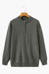 Ribbed Half Zip