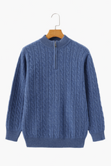 Woven Half Zip