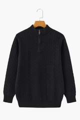 Woven Half Zip