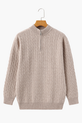 Woven Half Zip