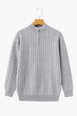 Woven Half Zip